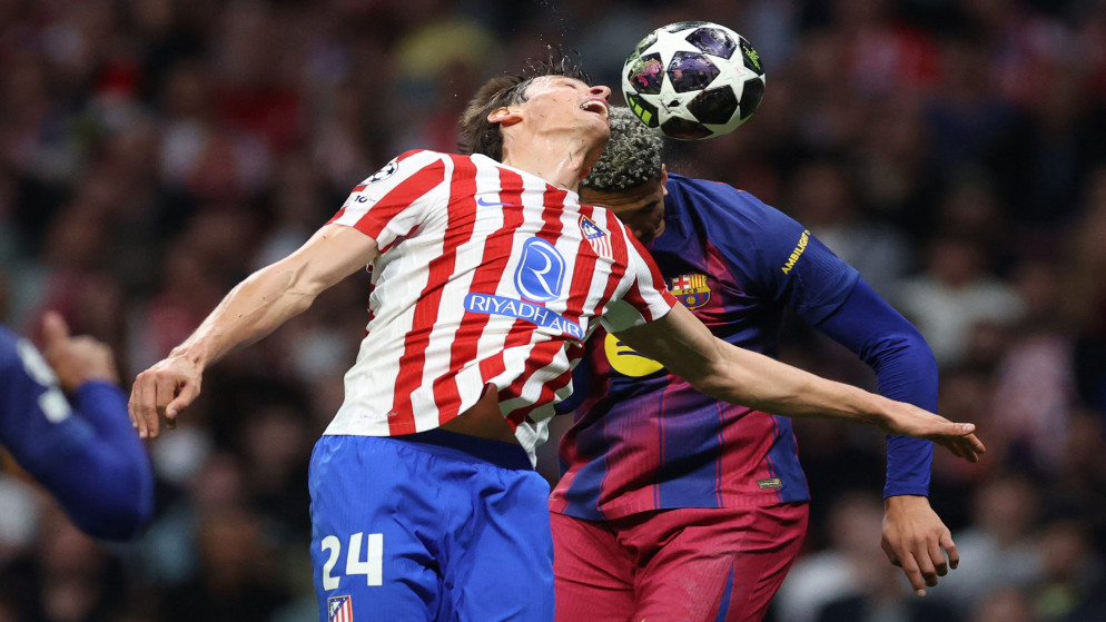 أتلتيكو مدريد يتأهل لنصف نهائي دوري أبطال أوروبا بعد إقصاء برشلونة