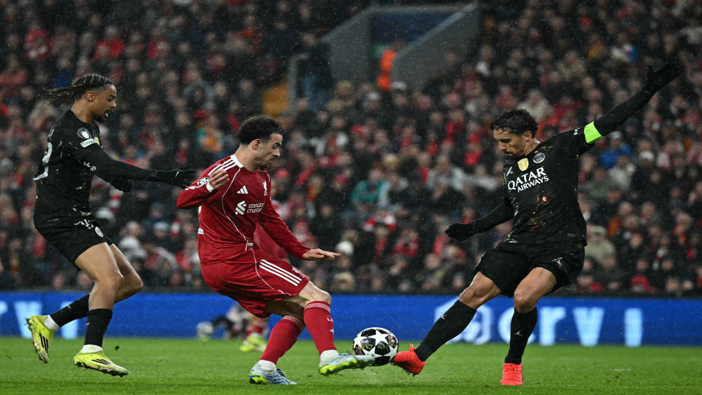 باريس سان جيرمان يتأهل لنصف نهائي دوري ابطال اوروبا بعد الفوز على ليفربول